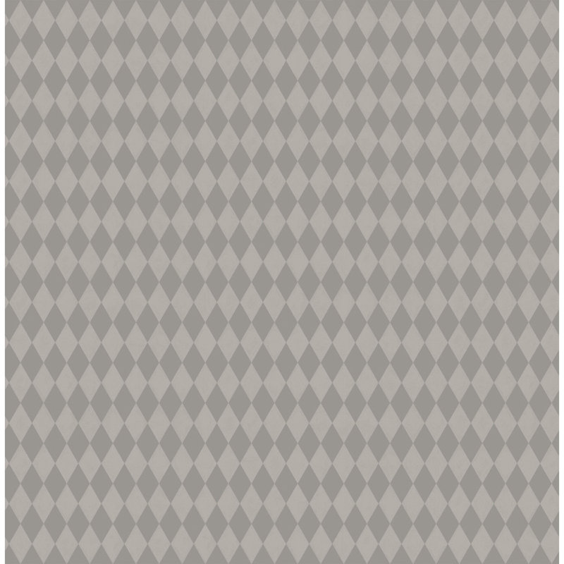 Whimsical Titania Geometric Wallpaper Roll, Mole