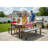 Joel Rectangular Aluminum Patio Dining Set with Polyresin Top -702578760