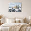 " Golden Snowy Mountain Peaks Above Clouds " Painting-725359842