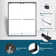 56'' - 60'' W x 72'' H Bypass Semi-Frameless Shower Door with Clear Glass