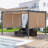 Aoodor Aluminum Pergola with Canopy-90610975-92371647