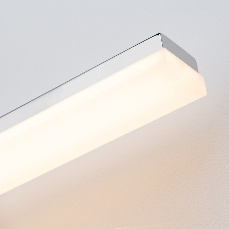 Barre d'éclairage de salle de bain 24 lumières DEL 24 W à intensité variable 24 W Alfonzia, Chromée, Blanc chaud 3 000 K