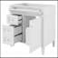 Meuble-lavabo de 30 po avec tiroir basculant, armoire seulement-670374561