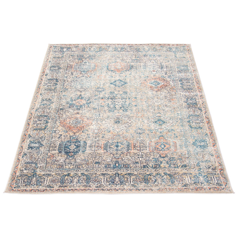 Oriental Indoor Rug, Rectangle 5'3" x 7'6"