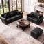 Ensemble de salon 3 pièces Mid-Century Chesterfield-130900664