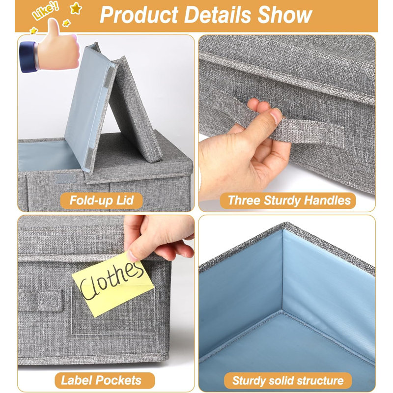 Hokku Designs Everleen Fabric Box