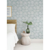 Tortuga Coral Weave Wallpaper
