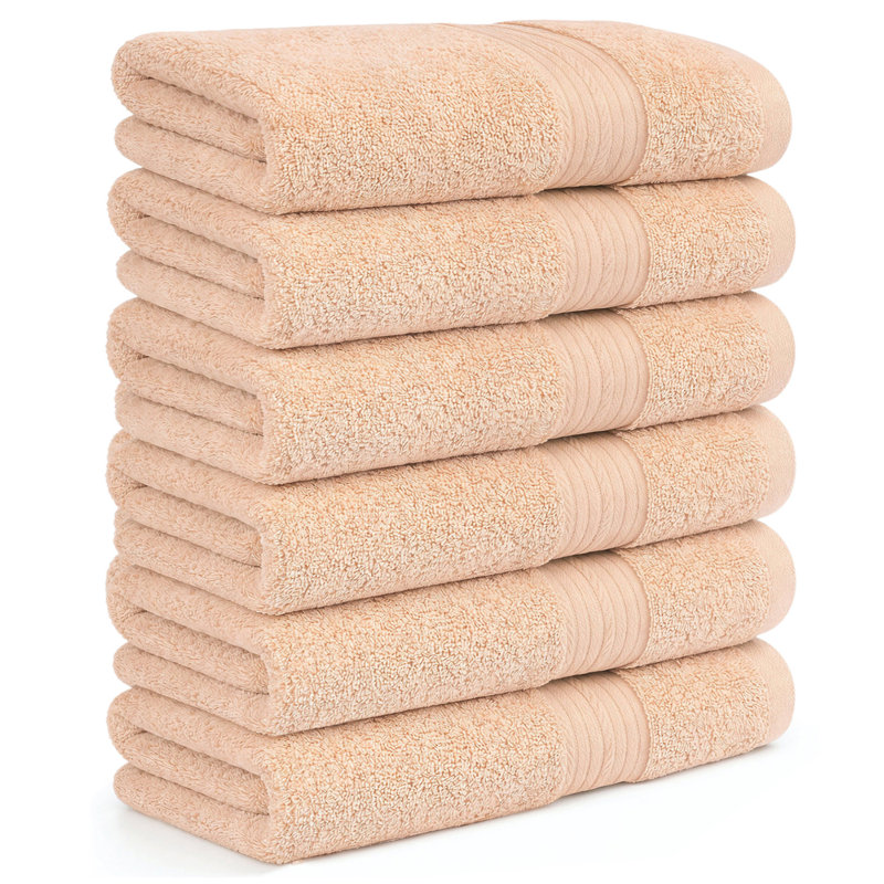 Essuie-mains à séchage rapide 100% coton 600 g / m² , Beige