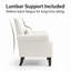 Fauteuil d'appoint rembourré avec coussin-655052731