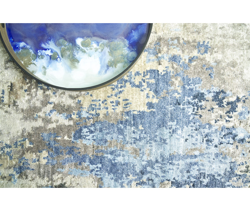 Cosmo Abstract Area Rug, Rectangle 4' x 6'