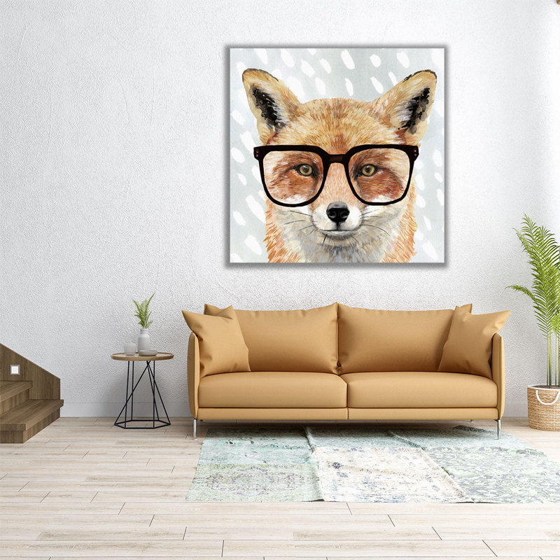 «Four-Eyed Forester I», reproduction d'art sur toile, H 30 po x l 30 po