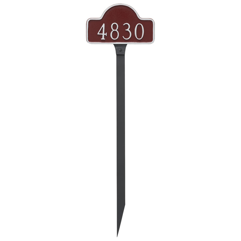 Lexington Arch Lawn Insert, Black/White