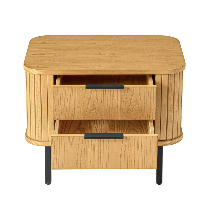 Table de chevet en bois massif Paterok