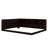 Wood Daybed With Storage Shelves, L-Shaped Corner Bed Frame With USB Ports And LED Lights-1230047861