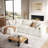 114" Down Cloud Couch, Oversized Modular Comfy Sofa for Living Room, L Shaped Sectional Couches with Detachable Sofa Cover, Storage Ottoman-1626008307