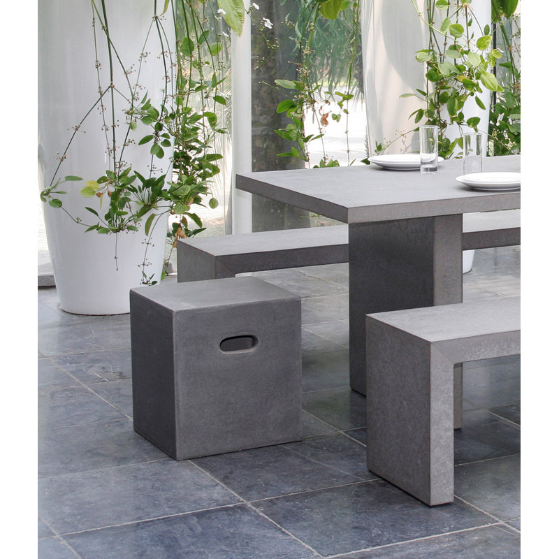 Felstead Square Outdoor Side Table , 50cm cm W 50cm cm D