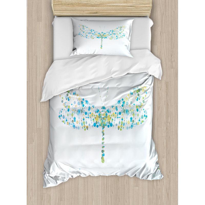 Dragonfly Cottage Americana Mixed Duvet Cover