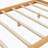 Canopy Bed,Platform Bed with Support Legs,Bed Frame-1553511773-1553511772