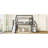 House Loft Bed With Slide And Stairs, Metal Playhouse Bed With Storage Shelves, House-Shaped Roof And Noise-Free Design-850756496-850756497