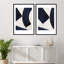 «Fluid Motion 2 Duo - lot de 2» par Simon West, reproduction d'art encadrée-745840819-745842222