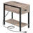 Huspon 24" End Table with Storage and Charging Station-1656076044