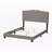 Gandert Upholstered Standard, Full Bed, Light Grey 50.9'' H X 58.6'' W X 78.9'' L-29885489-29885488