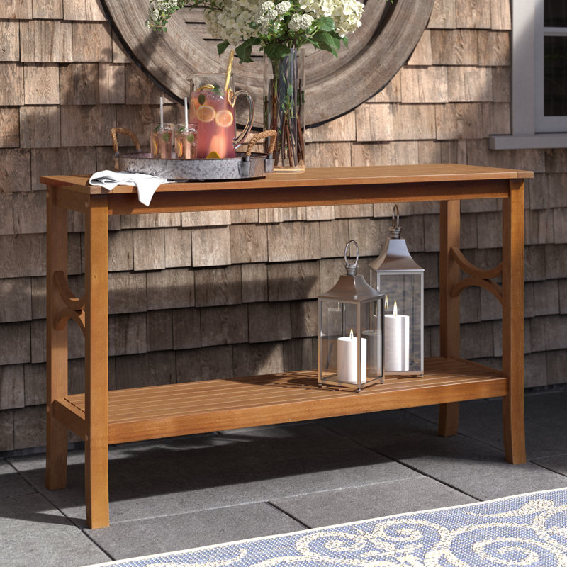 Buffet et table en teck Brunswick