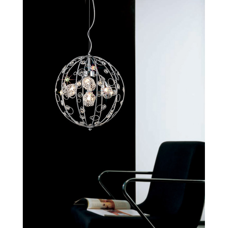 Secours 3 - Light Sphere Chandelier