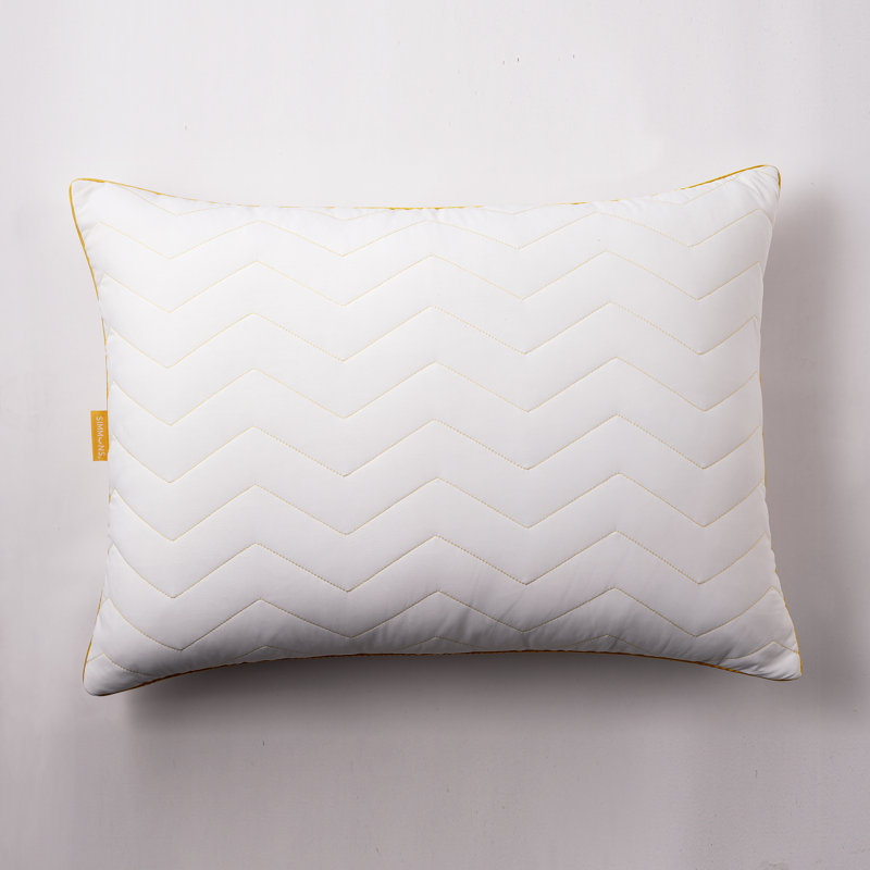 Simmons Prime Feather Cooling Herringbone Pillow, King