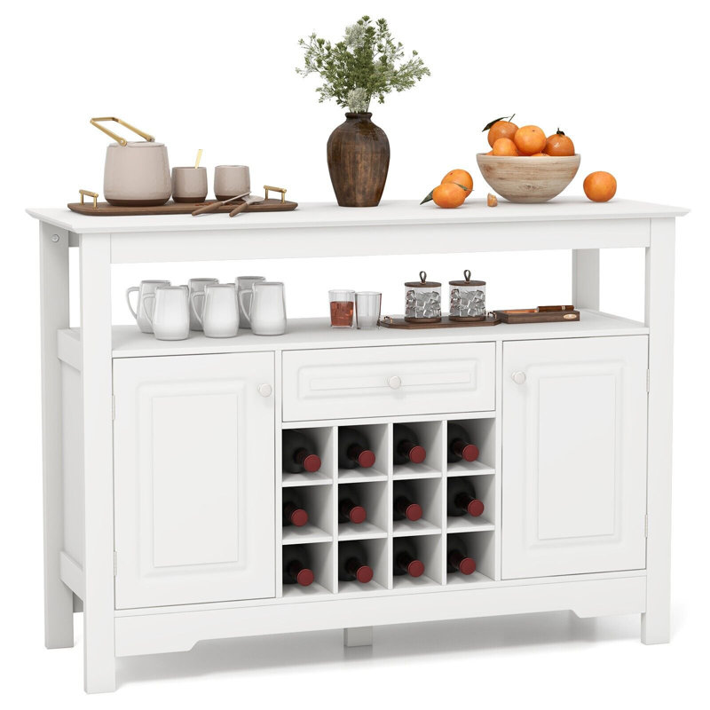 Dube 116cm Sideboard, White