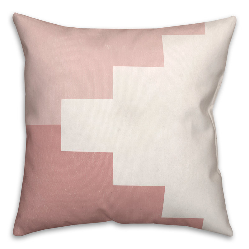 Housse et insert de coussin extérieur d'extérieur, Rose, 20 po x 20 po