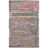 Nantucket Hand Tufted Wool/Cotton Geometric Rug in Brown/Pink/Blue-642355638