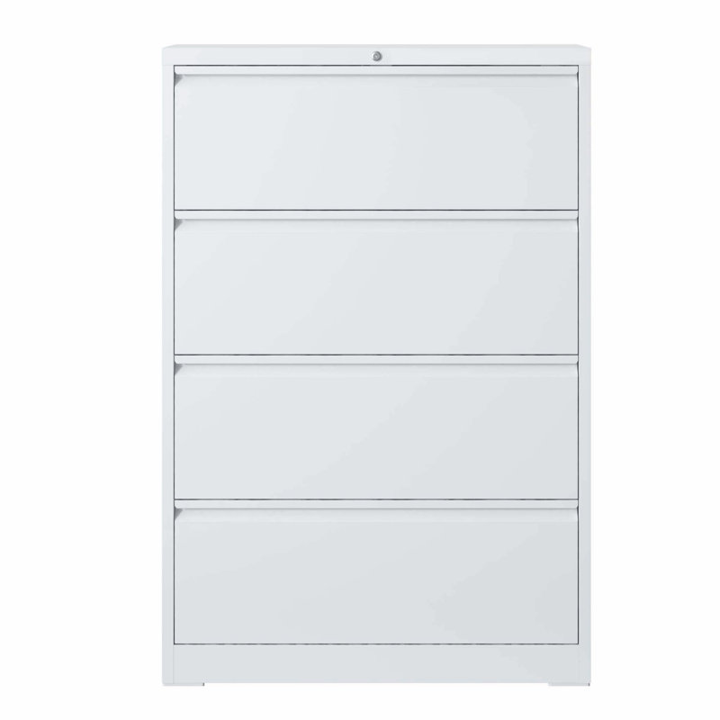 Classeur verrouillable, Blanc