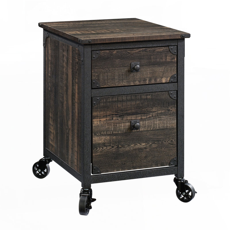 Dark Oak Storage Cabinets, Dark Oak