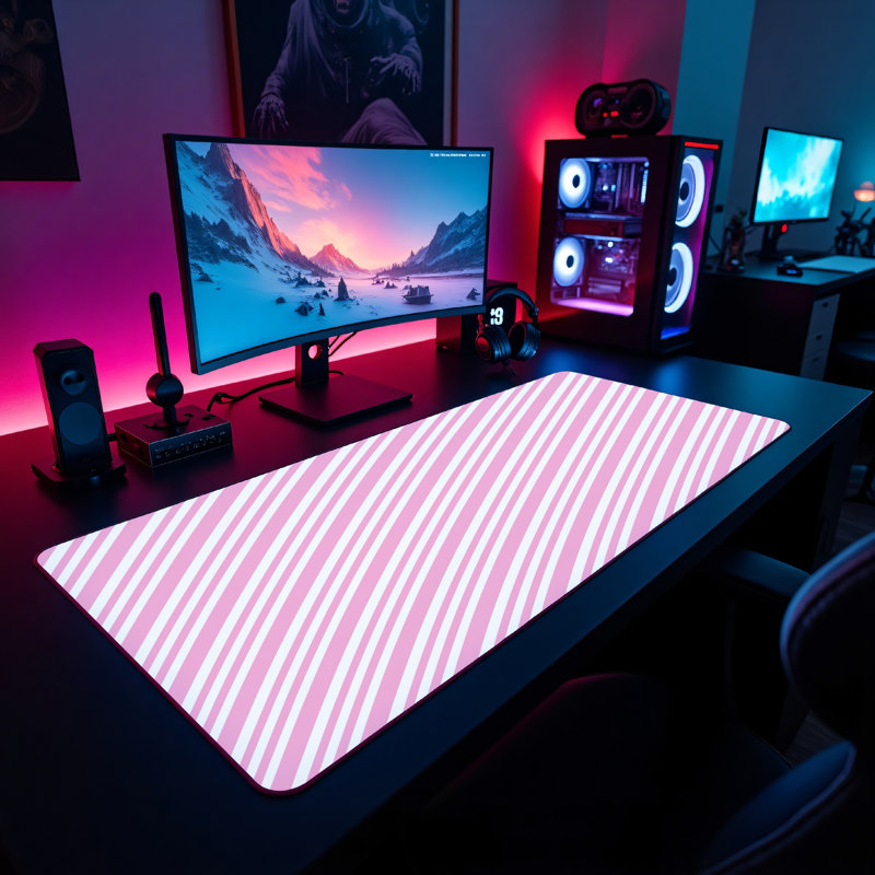 Polyester Desk Pad, 14.4x12.1
