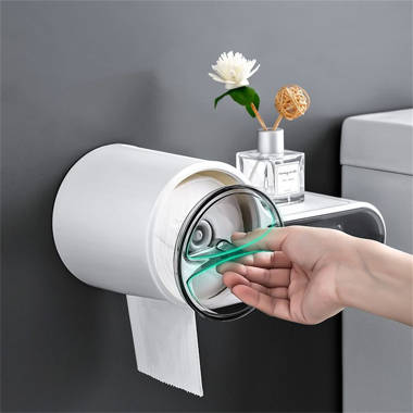 Toilet Waterproof Toilet Paper Holder Bathroom Tissue Box Storage