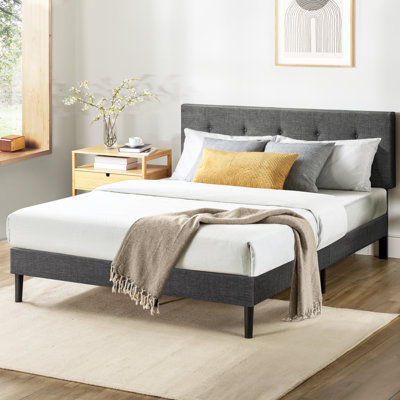 Artiomas Tufted Upholstered Platform Bed