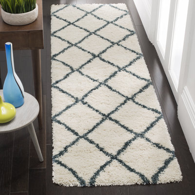 Darrold Shag Performance Geometric Rug
