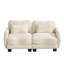 Canapé modulaire en chenille Cloudscape ergonomique pour petit salon avec coussins lombaires-133276928