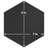 Hexatile 7" x 8" Porcelain Tile-40634323