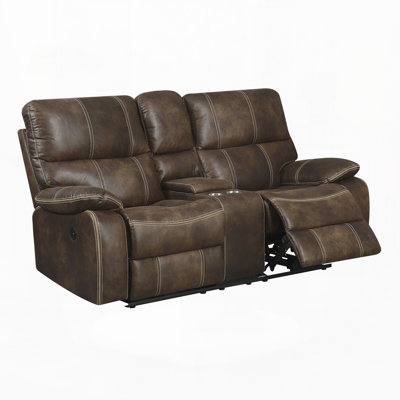 Causeuse inclinable électrique de style contemporain