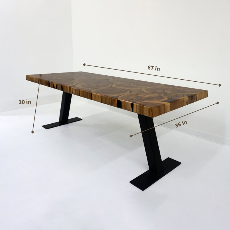 Walnut Solid Wood Dining Table