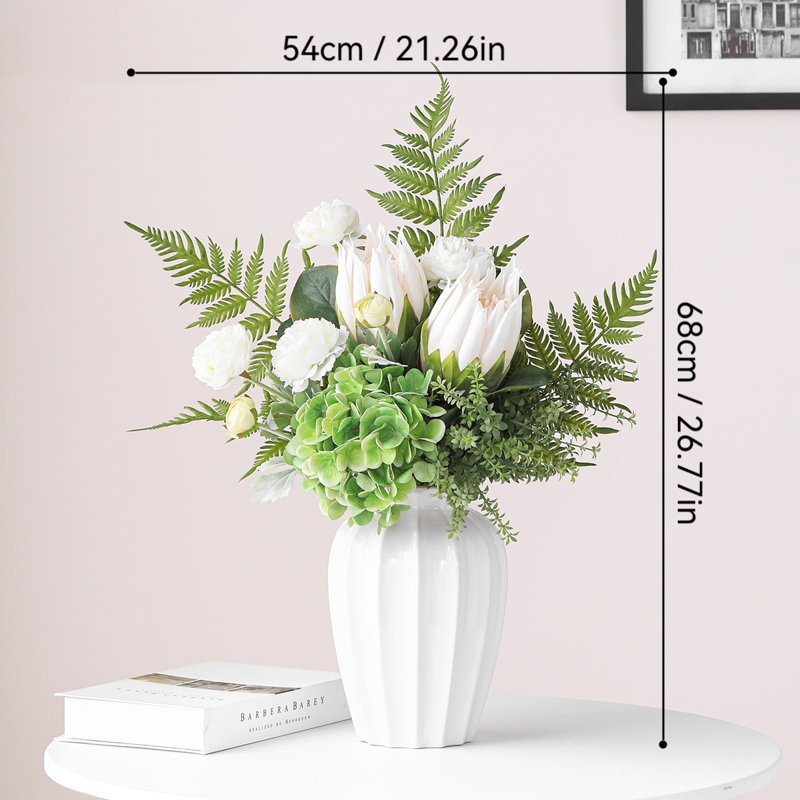 Décoration de bouquet simulé