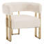 Fauteuil demi-tonneau de 27,25 po Nyjee-332891499