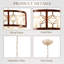 Lustre tambour 4 lumières Farmhouse Antique-662730310