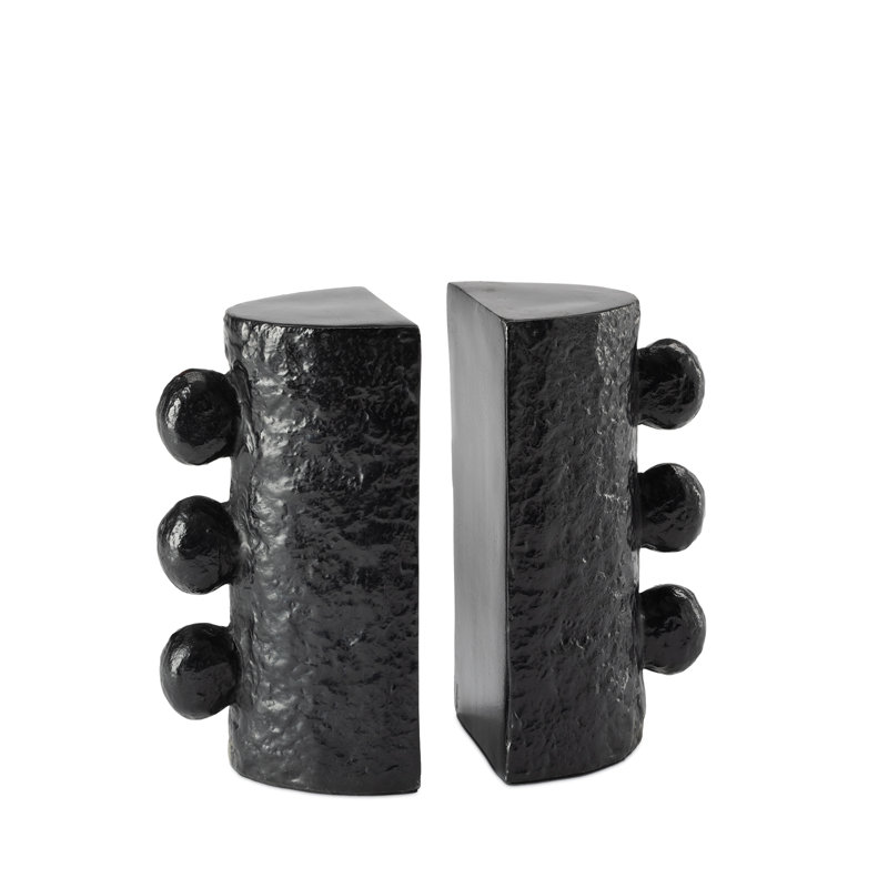 Sanya Bookend Set, Black