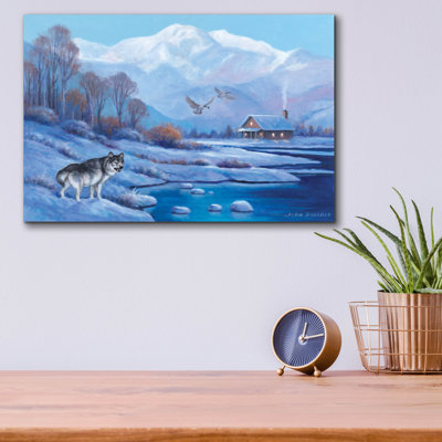 Natures Gift to Winter' by John Zaccheo, Acrylic Glass Wall Art