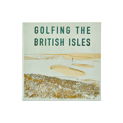Golfing the British Isles Leather Bound Special Edition Coffee Table Book
