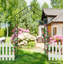 Arche de jardin en métal L56,3 po x l 16,93 po x H 94,5 po