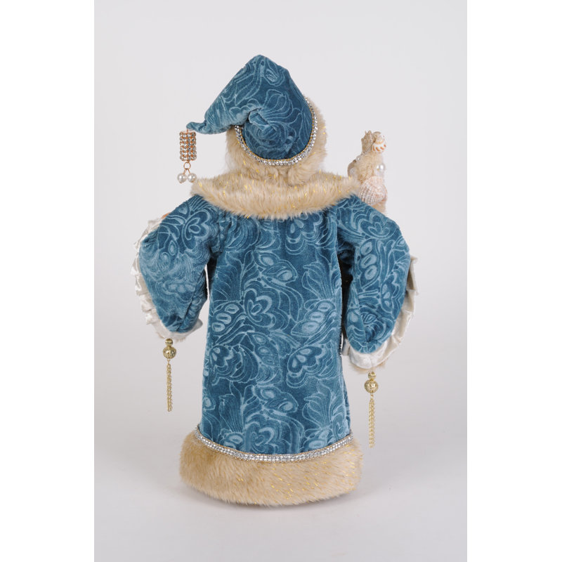 Père Noël bleu océan